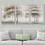Grunge Tan Brown Forest Tree Country Landscape Rustic Scenic Wall Art Framed Canvas 3 Pieces Print-98697416-98697418