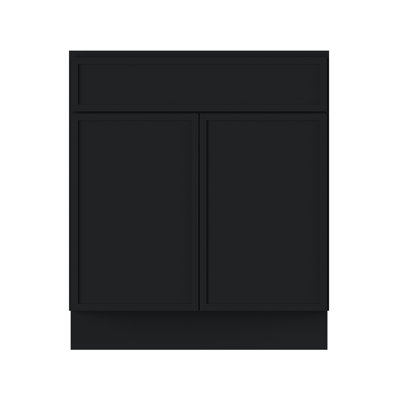 CASAINC Ready-to-Assemble W30"x D24"x H34.5" Kitchen Sink Base Cabinet