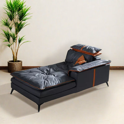 Chaise de loisir légère et luxueuse rembourrée