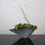 Plantes artificielles pour décoration intérieure avec pot de fleurs en résine