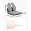 VEVOR Reclining Floor Game Chair-2103613676