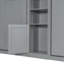 Lits escamotables muraux avec armoires et tablettes