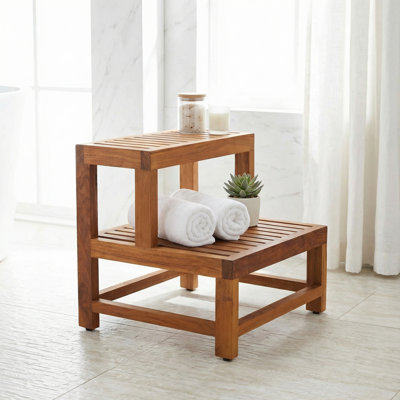 Aromola Solid Wood End Table