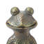 Statue bronze de grenouille de yoga MGO