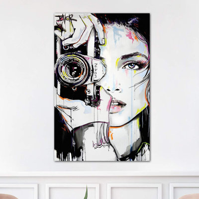 A Bigger Zoom by Loui Jover - Wrapped Canvas Print