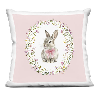 Coussin Blush Pink Bunny