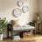 Distressed White Floral 3Piece Carved Wood Wall Decor Set