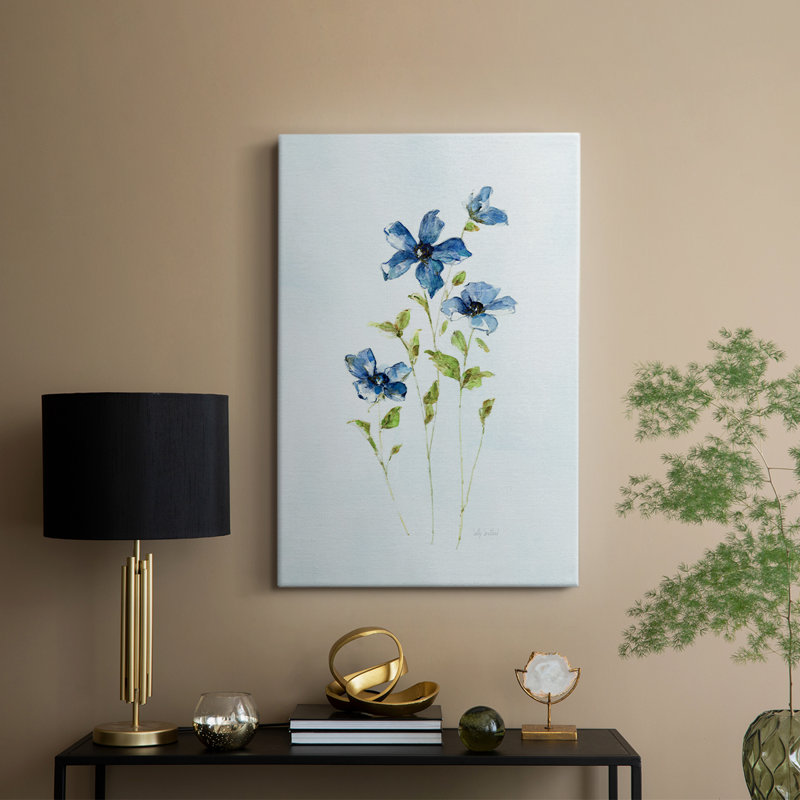 Blue Wonders II - galerie sur mesure Cavas, H 18 po x l 12 po