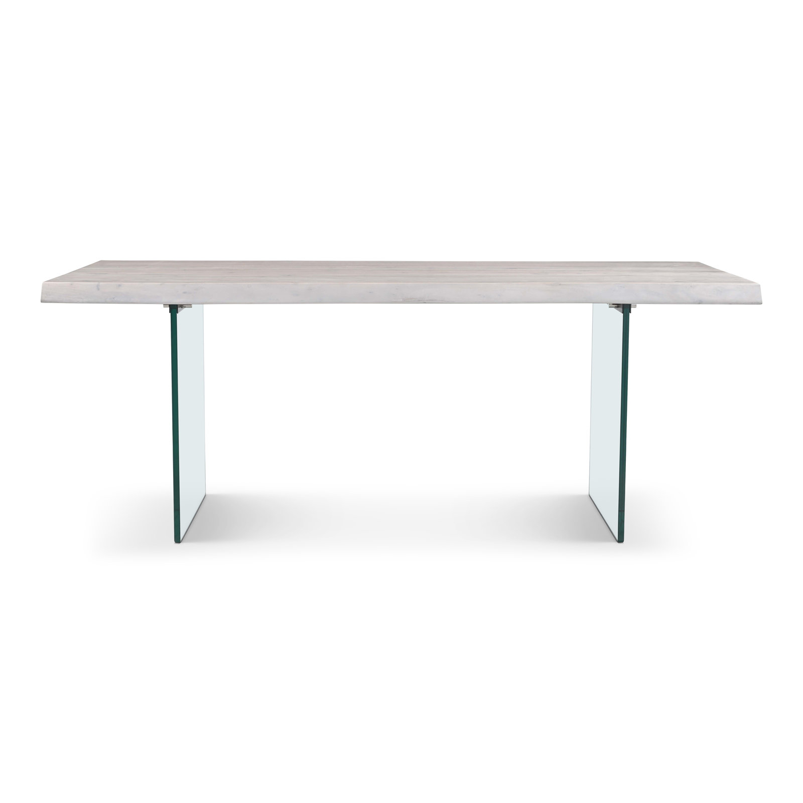 Colin Dining Table, 29.75"H x 79"L x 40"W, White Wash