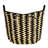 Zigzag Woven Paper Rope Basket