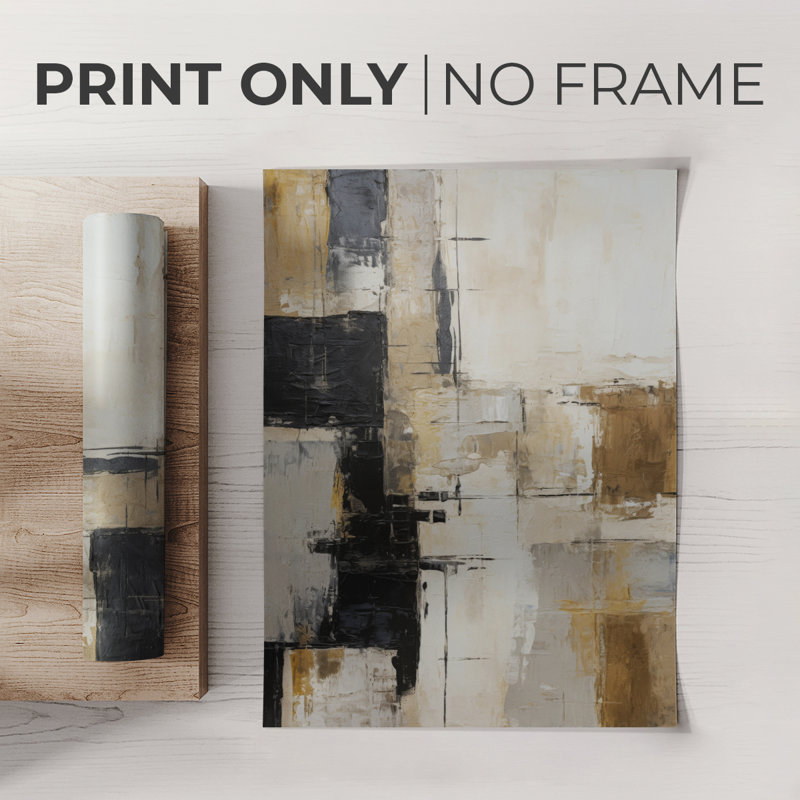 ABSTRACT Series CCCXCI -Canvas Print Only - NOT FRAMED