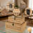 Rattan Decorative Box With Lid, Set Of 2 Natural Woven Storage Baskets - Rectangular Seagrass & Wicker Organizer Bin For Shelf, Tabletop, Boho Home Decor