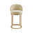 Upholstered Swivel Counter Height Bar Stools Set