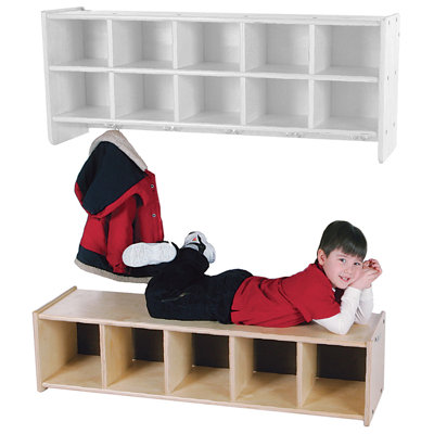 Banc de rangement pour chaussures 5 paires