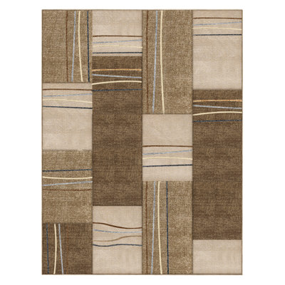 Tapis beige Alysa