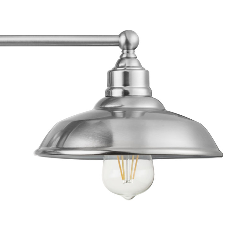 Lyndan 3-Light Indoor Vanity Light, Brushed Nickel