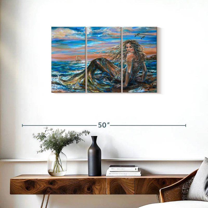 Kelan Full Moon Siren, 20" H x 33" W