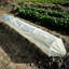 Fleece Greenhouse Grow Tunnel 3m Plant Protection Cover with Steel Hoops Drawstring Ends Breathable Frost Pest Bird Protection Garden Cloche-129628282