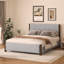 Base de lit tapissier Mid-Century-458173004