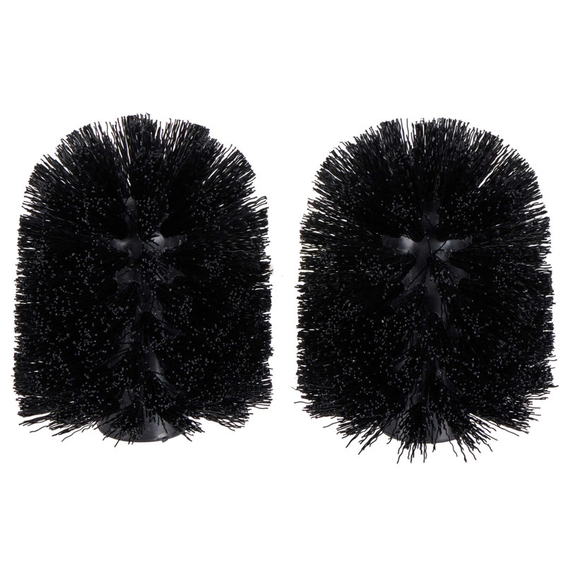 Bath Bliss 2 Pack Toilet Brush Head Replacement Set