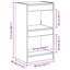 Book Cabinet/Room Divider Book Shelf Stand Furniture