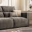 82" Velvet Square Arm Loveseat Sofa, Premium Upholstered Living Room Sofa Couch -1507138521
