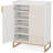 Shoe Cabinet With Doors, 5 Tiers Shoe Storage Organizer-1306769294-1306769288