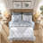3-Piece Full/Queen Quilt Mini Set,Blue