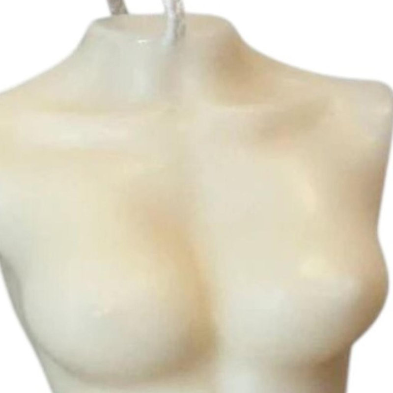 Bougie de forme féminine 4 po