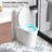 One Toilet, 1.1/1.6 Dual Flush, Ceramic, Glossy White, Comfort Seat For Bathroom Flush , Soft Close Seat, White Finish