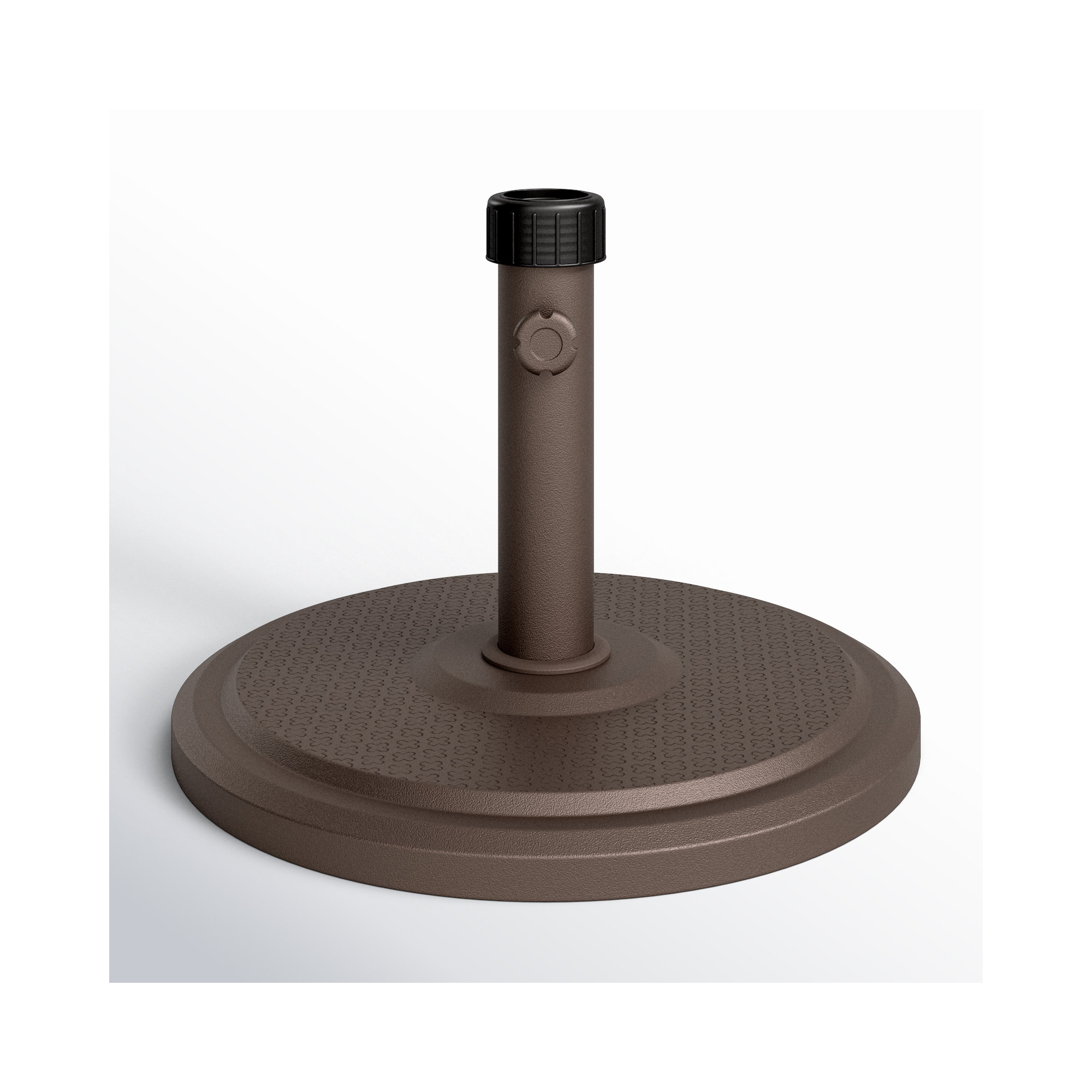 Kade Fiberstone Free Standing Umbrella Base, Bronze
