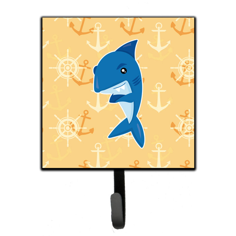 Organisateur de clés murales en nautique avec crochets clés requin Ursae