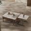 Table basse simple en pierre micro-cristalline