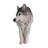 Wolf Head Sculpture Wall Hanging Ornament