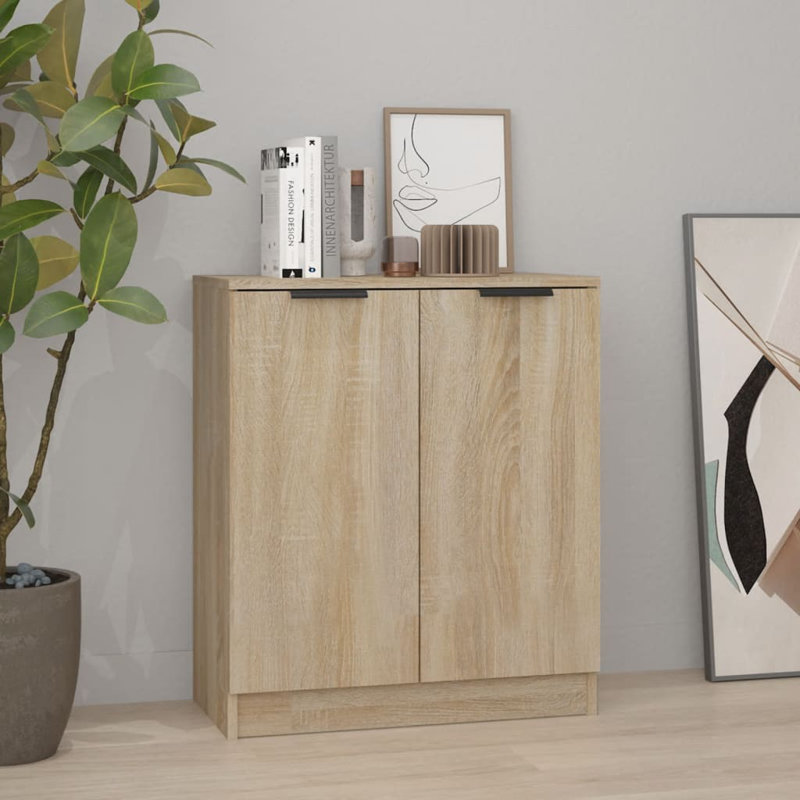 Jahmarley Sideboard 60x30x70 cm Engineered Wood, Sonoma Oak