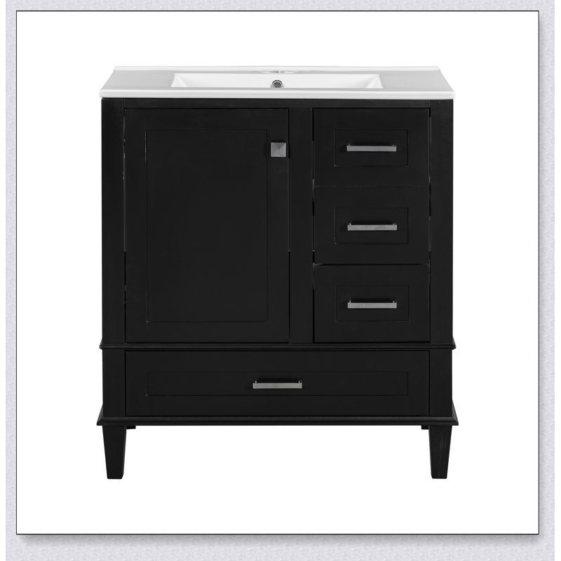 Ensemble de meuble-lavabo moderne 30 po avec lavabo 30 po