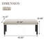 Banc de salle à manger capitonné Modern-741279473