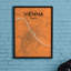 Vienna City Map - No Frame Print-356879763