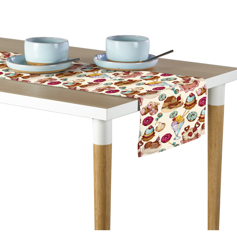 Erichson Geometric Table Runner, 108" x 14"