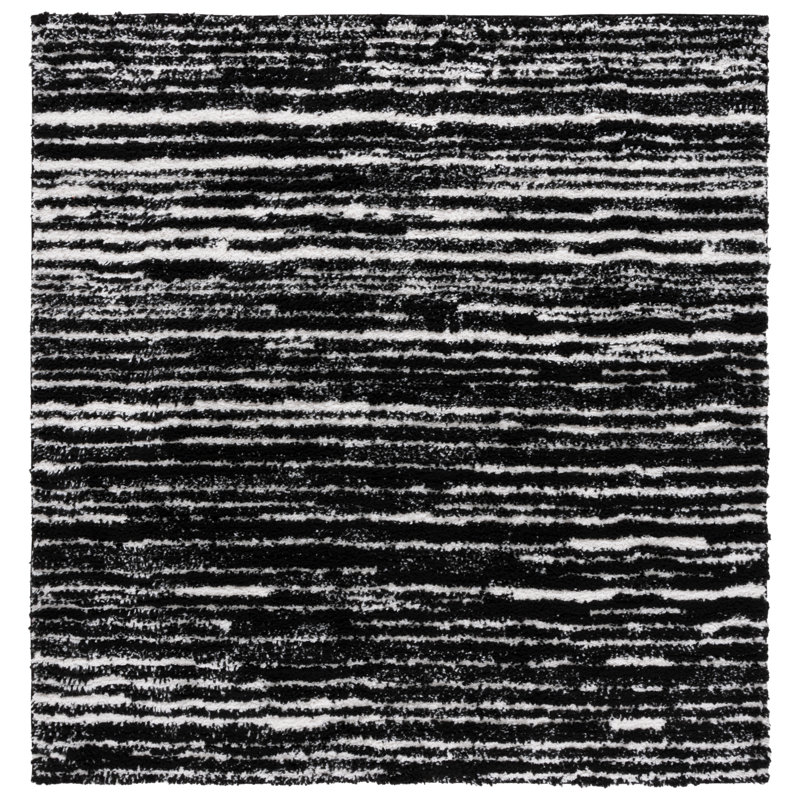 Estefana Performance Solid Color Rug, Square 6'7"
