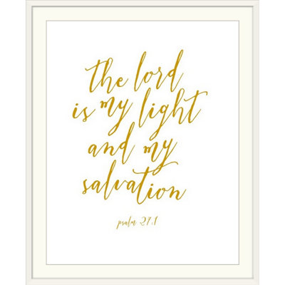 « Psaume 27:1, art textuel », art textuel
