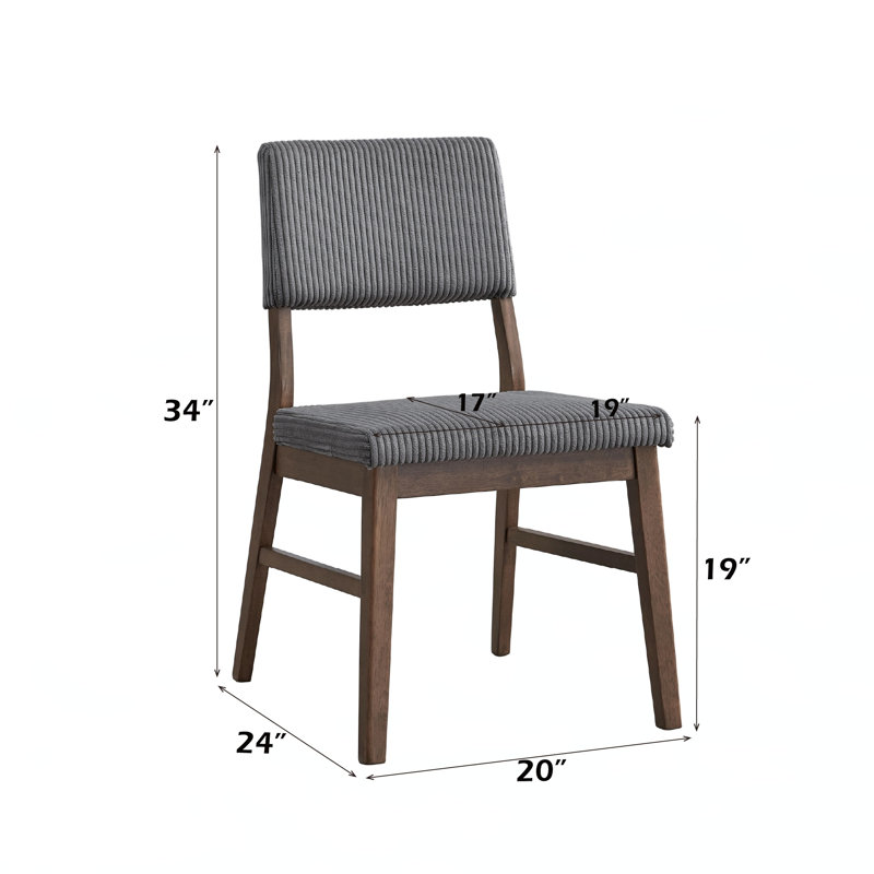 Chaises de salle à manger, Gris