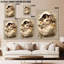  Art mural sur toile de lapin de Pâques - photos de lapin pour le printemps, art mural sur toile de Pâques pour décoration murale, impressions sur toile encadrées, 12 po x 18 po-505910025