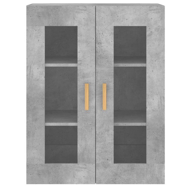 Mekisha Bathroom Cabinet, Concrete Grey