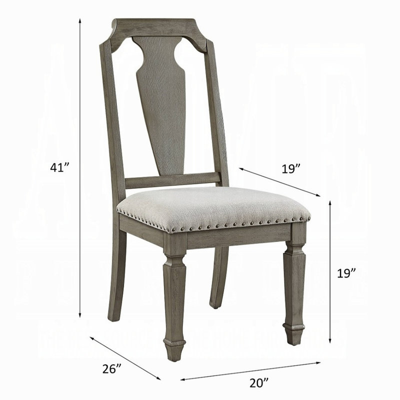 Chaise d'appoint Zumala (ensemble de 2)
