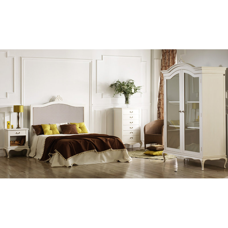 Ravello 53cm W Solid Wood Bedside Table