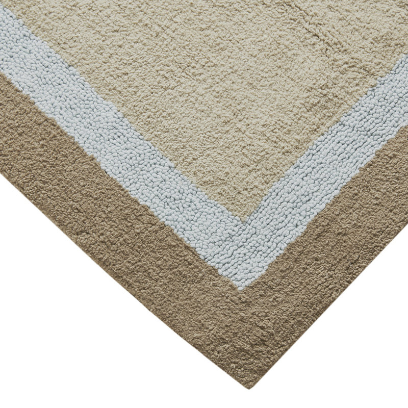 Tapis pour salle de bain en coton à séchage rapide