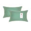 Ensemble de 2 coussins décoratifs en velours hypoallergénique avec fermeture à glissière cachée-1235271040-1236215881