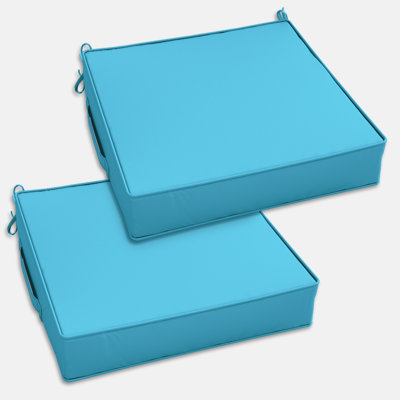 Coussins de siège d'extérieur 24 x 24 x 5 Coussins de chaise d'extérieur
