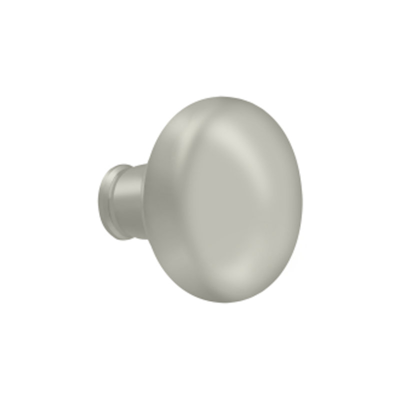 Bouton d'accessoire Deltana SDLKNOBU15 pour SDL980 ou SDLS480, laiton massif nickel brossé, Nickel brossé